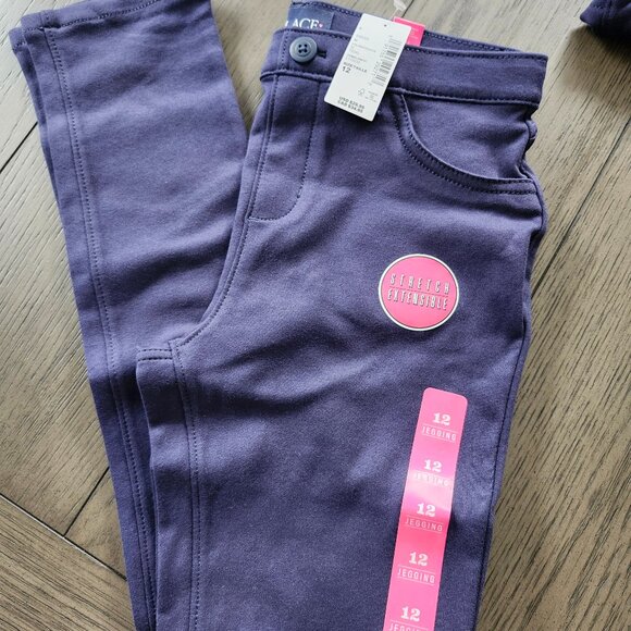 The Children's Place - Navy blue jeggings - Size 12 - Picture 1 of 3